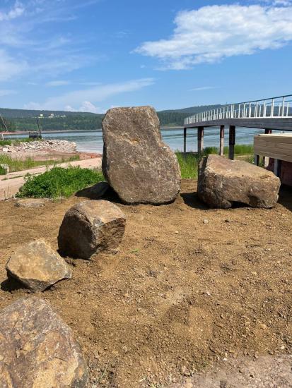 Стелу в память о перекрытии Ангары заложили на Братском водохранилище