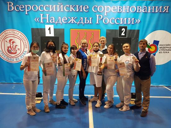 Спортсменки Приангарья завоевали медали на всероссийских соревнованиях по стрельбе из лука «Надежды России»