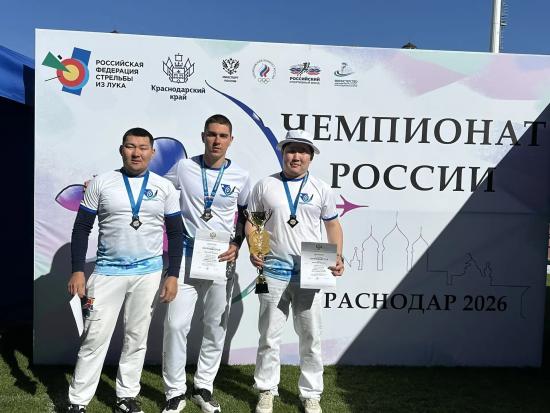 Лучники Иркутской области стали серебряными призерами чемпионата России