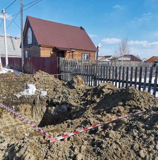 Строительство двух крупных водоводов стартовало в Шелеховском районе