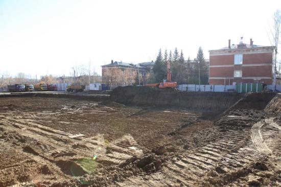 Новый блок школы № 75 начали строить в Иркутске