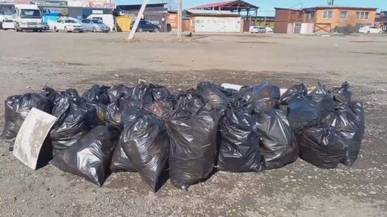 Несанкционированные свалки с общим весом отходов 1,5 тысячи тонн ликвидировали в Ленинском округе Иркутска