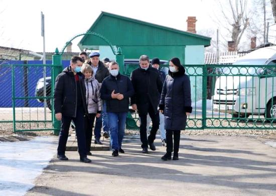 Павел Сумароков принял участие в рабочей поездке по Усольскому району