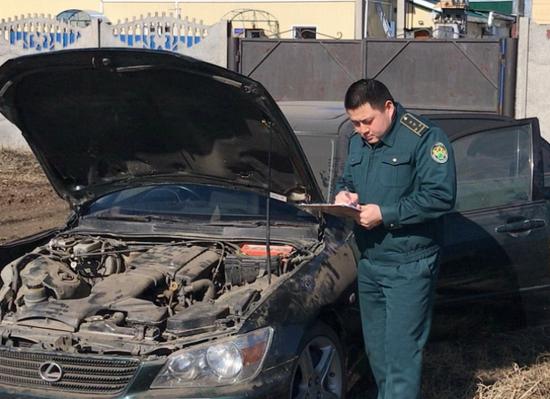 Таможенники передали в Росимущество задержанный в Тайшете LEXUS