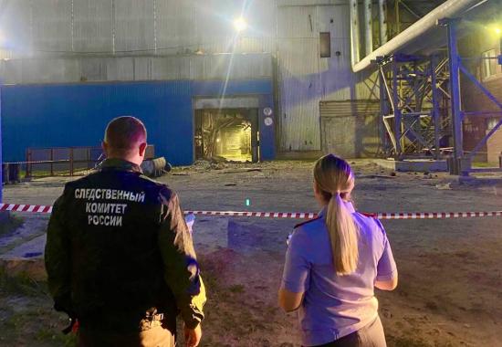 Разрыв резервуара с угольной пылью произошел на территории ТЭЦ-9 в Ангарске
