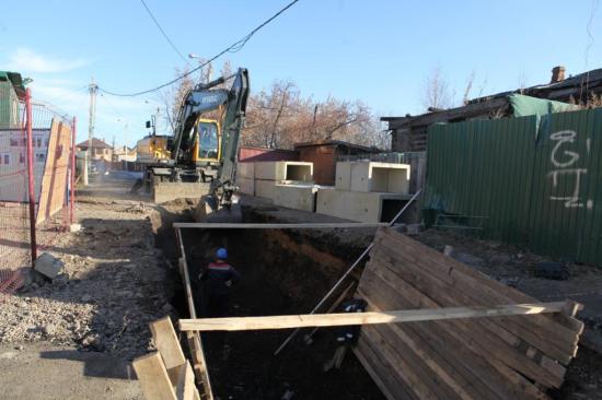 Более 6 км тепловых сетей построено и отремонтировано в Иркутске в этом году