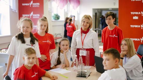 «Точки роста» открыли в Шелехове и Чунском районе