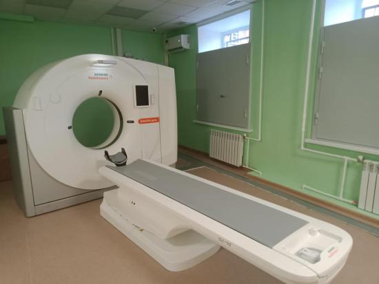 Железногорская районная больница получила мультиспиральный компьютерный томограф