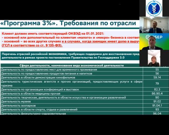 Условия льготного кредитования для бизнеса разъяснили в ТПП Восточной Сибири