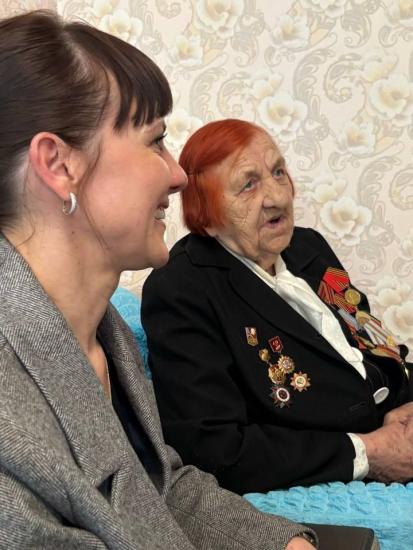 Ветеран ООО «Транснефть – Восток» Нина Исаковна Подрезова отметила 100-летний юбилей