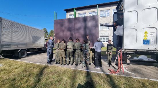 Новые спортивные тренажеры установят на территории школы № 9 в Чистых ключах Шелеховского района