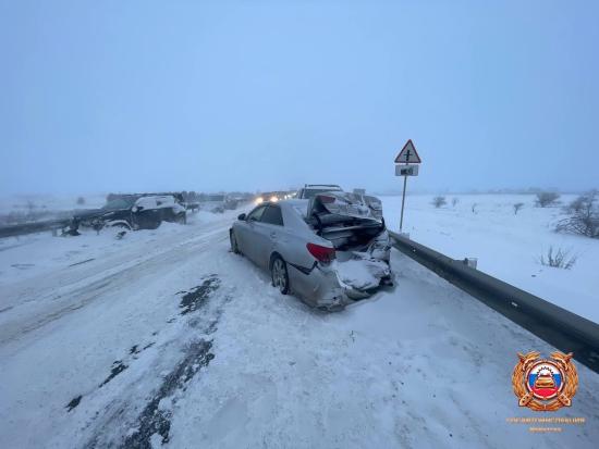 Сразу три ДТП произошло на одном участке дороги в Иркутском районе