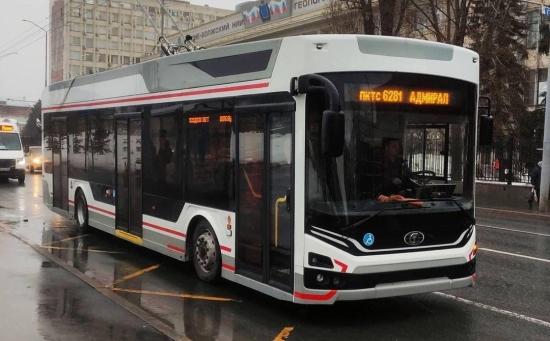 Троллейбус нового поколения на автономном ходу выйдет на улицы Иркутска в январе