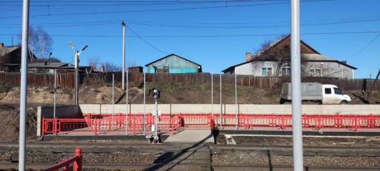 Два новых пешеходных перехода построили в районе станций Тулун и Тыреть на ВСЖД