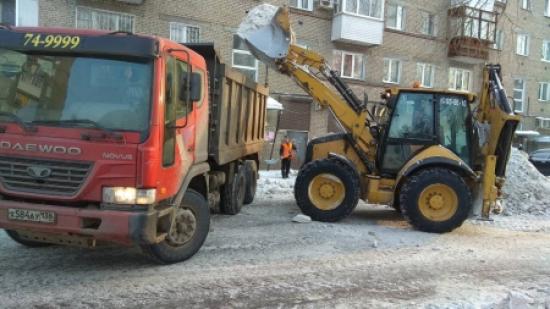 В мэрии Иркутска рассказали, куда жаловаться, если не вывозят снег