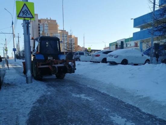 Все снегоуборочные комплексы «ИркутскАвтодора» вывели на очистку улиц города