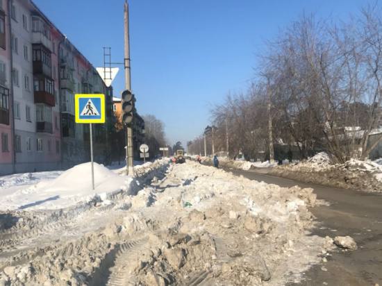 Администрация Ангарска расторгнет контракт с подрядчиком за некачественную уборку снега