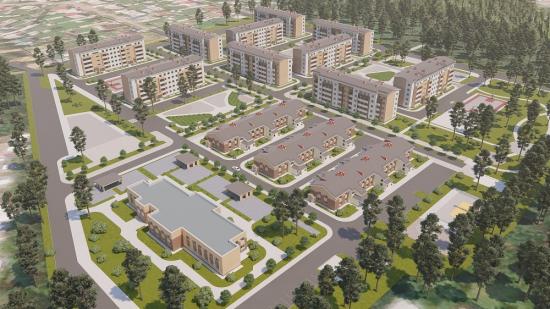 Строительство в микрорайоне Угольщиков в Тулуне закончат в октябре 2020 года
