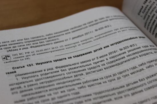 Жительница Киренска приговорена к пяти месяцам лишения свободы за неуплату алиментов