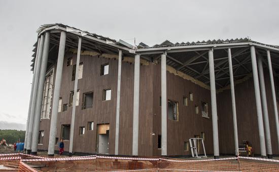 Строительство образовательного комплекса с поселком для приемных семей «Точка будущего» завершат к осени