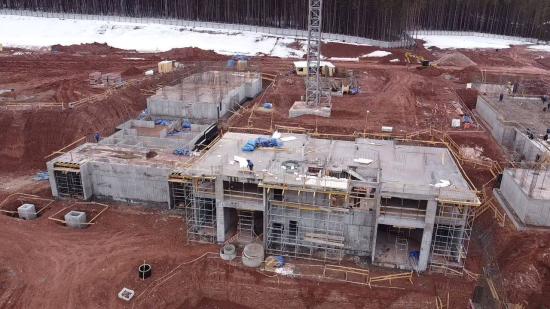 Первые этажи жилых домов в новом микрорайоне начали возводить в Усть-Куте