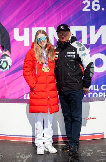 Варвара Ворончихина одержала победу на чемпионате России по горнолыжному спорту среди лиц с ПОДА