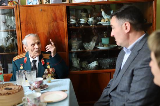 Ветеран Великой Отечественной войны иркутянин Василий Дыгай отметил 105-летие