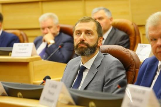 Александр Ведерников избран вице-спикером Законодательного Собрания Иркутской области