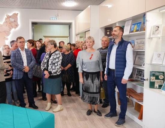 Первую в Черемховском районе модельную библиотеку открыли в селе Бельск