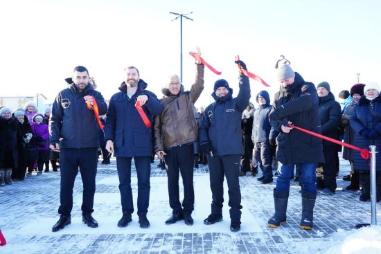 В Свирске открыли парк Ривьера после второго этапа благоустройства