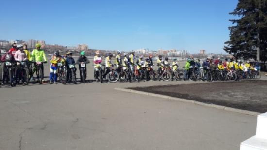 В «Гагаринской велогонке» приняли около 200 спортсменов