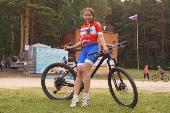 Спортсменка из Черемхова Олеся Глинская стала бронзовым призером всероссийских соревнований по маунтинбайку