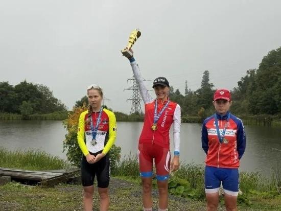 Валерия Саблина из Приангарья стала бронзовым призёром чемпионата России по велоспорту на шоссе в индивидуальной гонке в гору