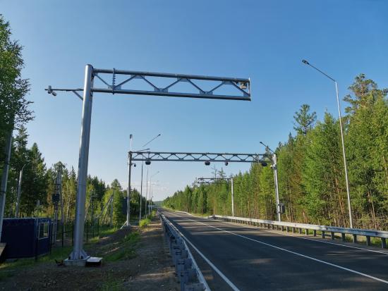 На автодороге Братск – Усть-Илимск начал работать автоматический пункт весогабаритного контроля транспорта