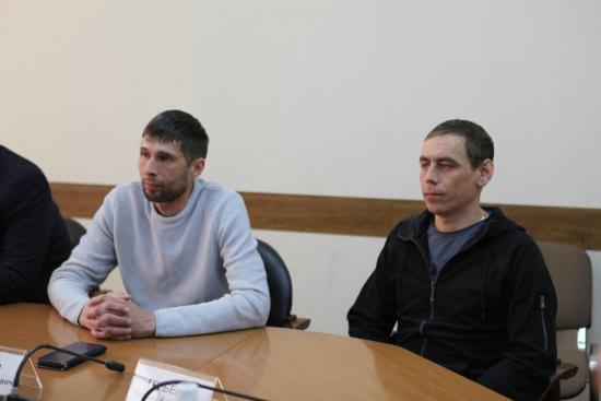 Мэр Иркутска встретился с сотрудниками «Водоканала» после их командировки в Кировск ЛНР