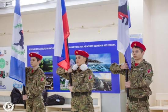 В школах Иркутска стартовал месячник военно-патриотического воспитания