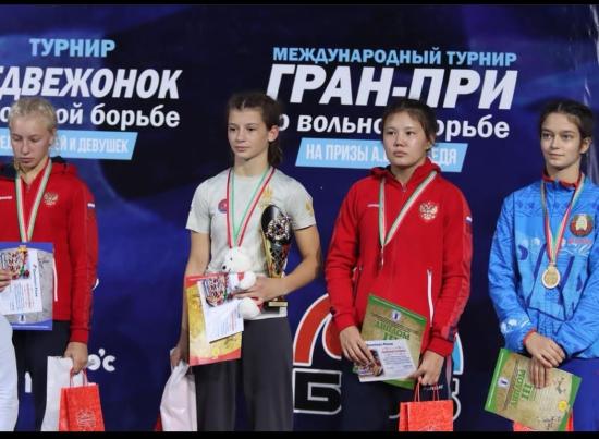 Спортсменки Приангарья стали призёрами международного турнира по вольной борьбе