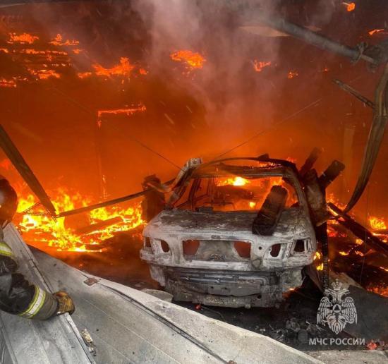 Число возгораний автомобилей выросло с наступлением холодов в Иркутской области