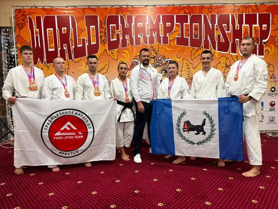 Восемь медалей выиграли иркутские спортсмены на чемпионате мира по всестилевому карате