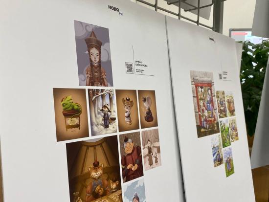 Выставка книжной иллюстрации открылась в Усть-Кутской межпоселенческой библиотеке