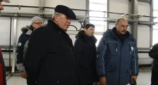 Замминистра природных ресурсов и экологии России Сергей Ястребов осмотрел площадку реконструкции правобережных КОС в Иркутске