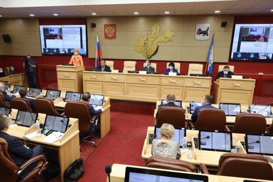 Заксобрание увеличило резервный фонд Иркутской области для борьбы с коронавирусом