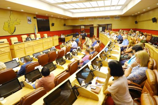 В предварительную повестку 28 сессии Законодательного Собрания Иркутской области вошло более 40 вопросов