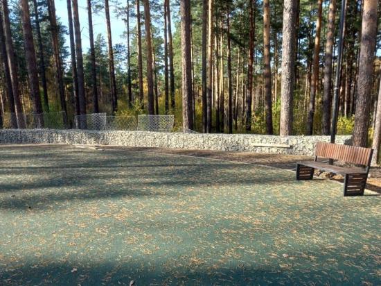 Благоустройство лесопарковой зоны в микрорайоне Зеленый Иркутска почти завершено