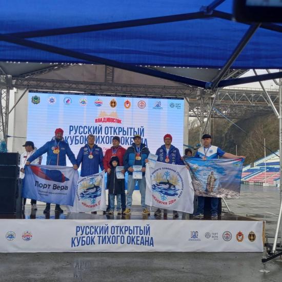 Спортсмены Приангарья стали бронзовыми призёрами седьмого этапа Кубка России Федерации зимнего плавания